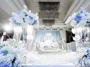 听海 蔚蓝色系海洋风格婚礼